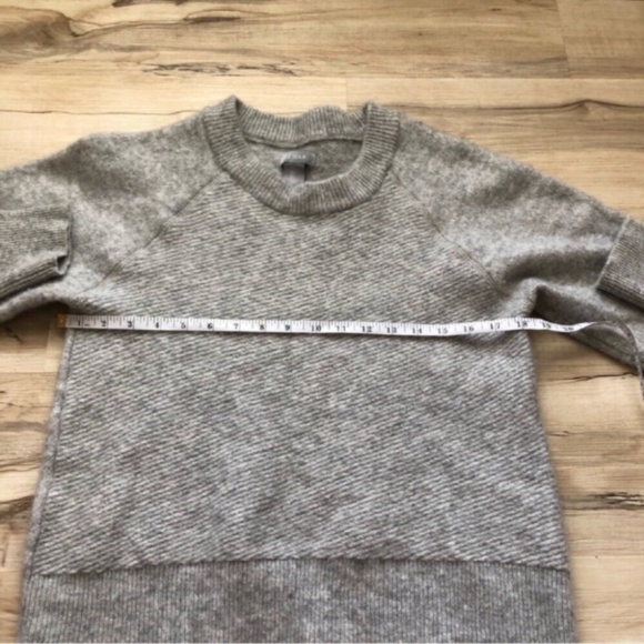 Kenar Grey Wool Blend Sweater - Picture 5 of 7